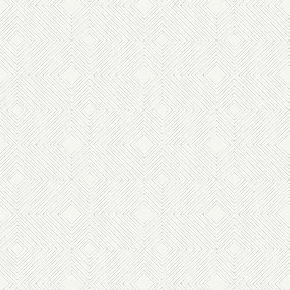

Обои AS Creation Attractive 37758-5 ромбы белые 0.53 х 10.05 м