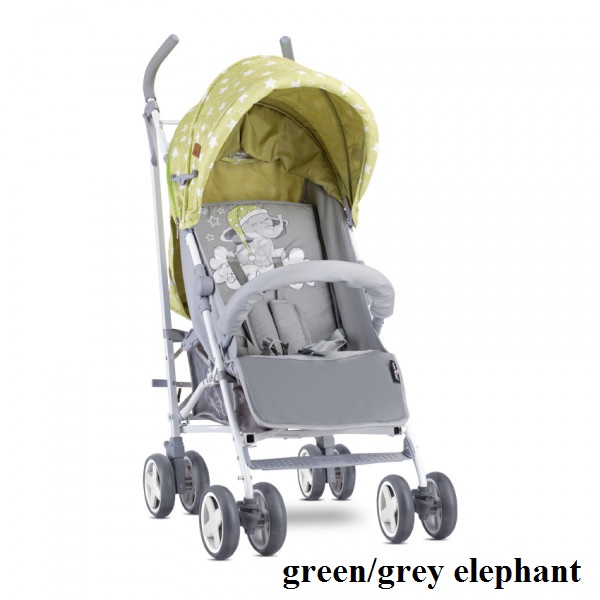 

Коляска Lorelli IDA (green/grey elephant)