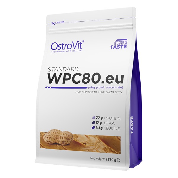 

Протеин OstroVit Standard WPC80.eu 2.27 кг Арахисовая паста