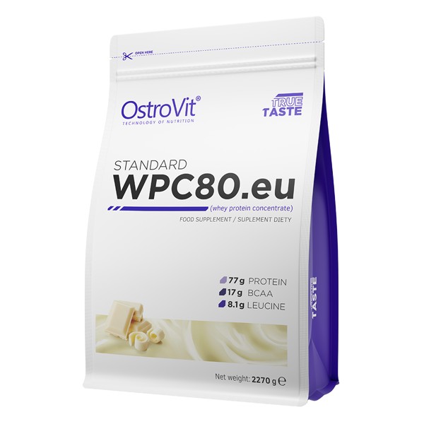

Протеин OstroVit Standard WPC80.eu 2.27 кг Белый шоколад