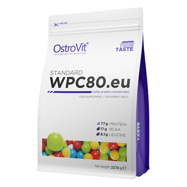 

Протеин OstroVit Standard WPC80.eu 2.27 кг Жвачка