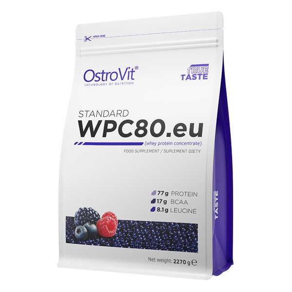 

Протеин OstroVit Standard WPC80.eu 2.27 кг Лесные ягоды