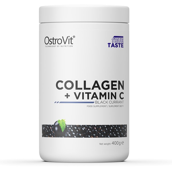 

Коллаген OstroVit Collagen + Vitamin C 400 г Персик