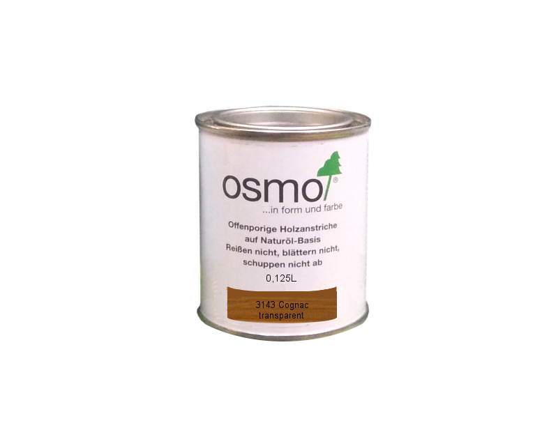 

Масло защитное OSMO DEKORWACHS TRANSPARENTE FARBTONE для древесины 3143 - Коньяк 0,125л