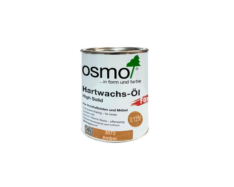 

Масло с твердым воском OSMO HARDWACHS-OL FARBIG для пола и изделий из древесины 3072 - янтарь 0,125л