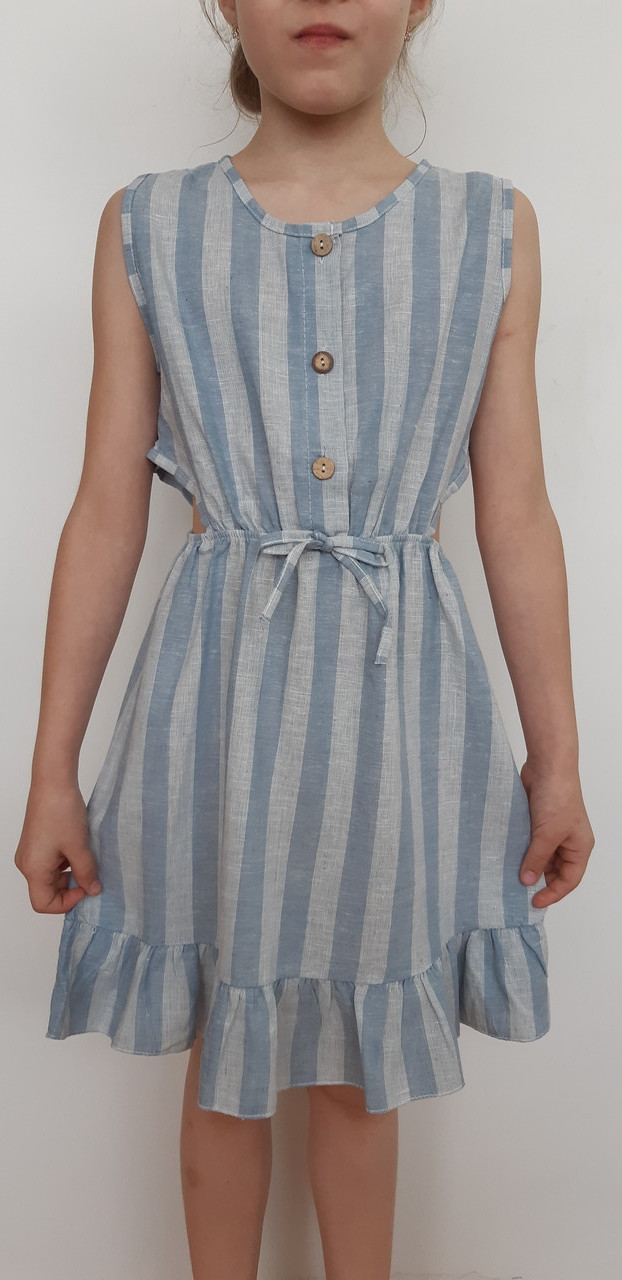 

Платье Fashion 6323 голубой 140