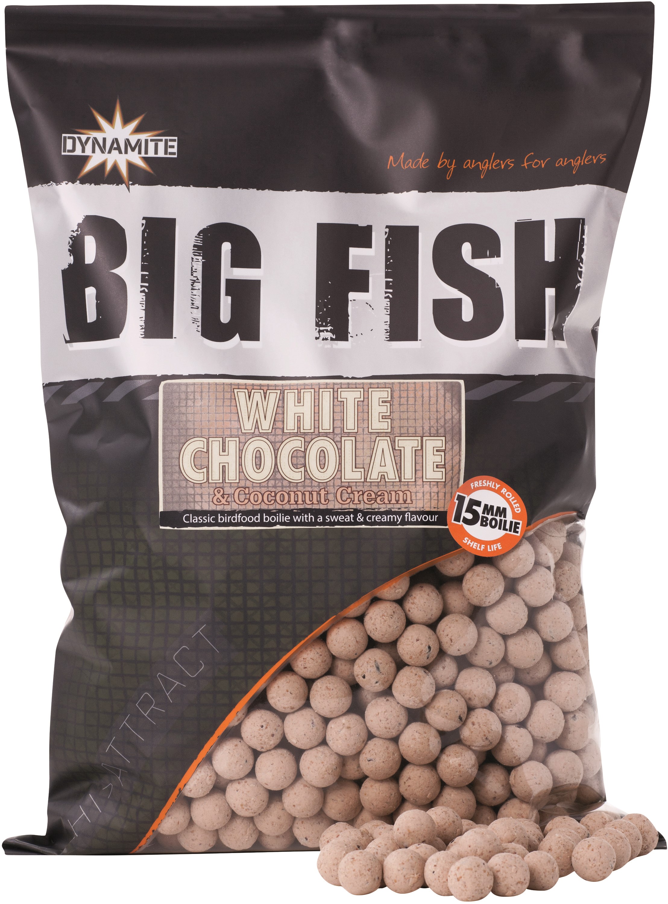 

Бойлы тонущие Dynamite Baits White Chocolate 15 mm (DY1501)