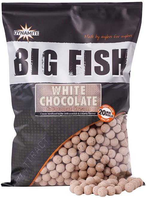 

Бойлы тонущие Dynamite Baits White Chocolate 20 mm (DY1502)