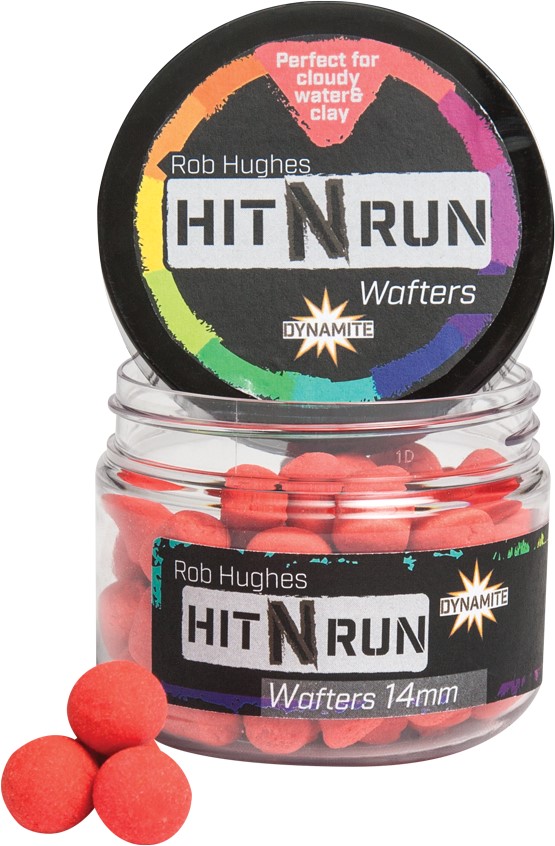 

Бойлы плавающие Dynamite Baits Hit n Run Wafter 12mm PopUp Red (DY1276)