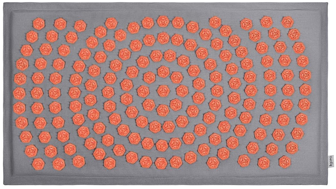 

Коврик массажный Igora Mat Lite 80х45 см Серый/Персиковый (LT-13)