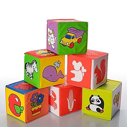 

Детские Развивающие Игровые Кубики для Купания Toy Kingdom Aqua Toys 6 шт. 5930