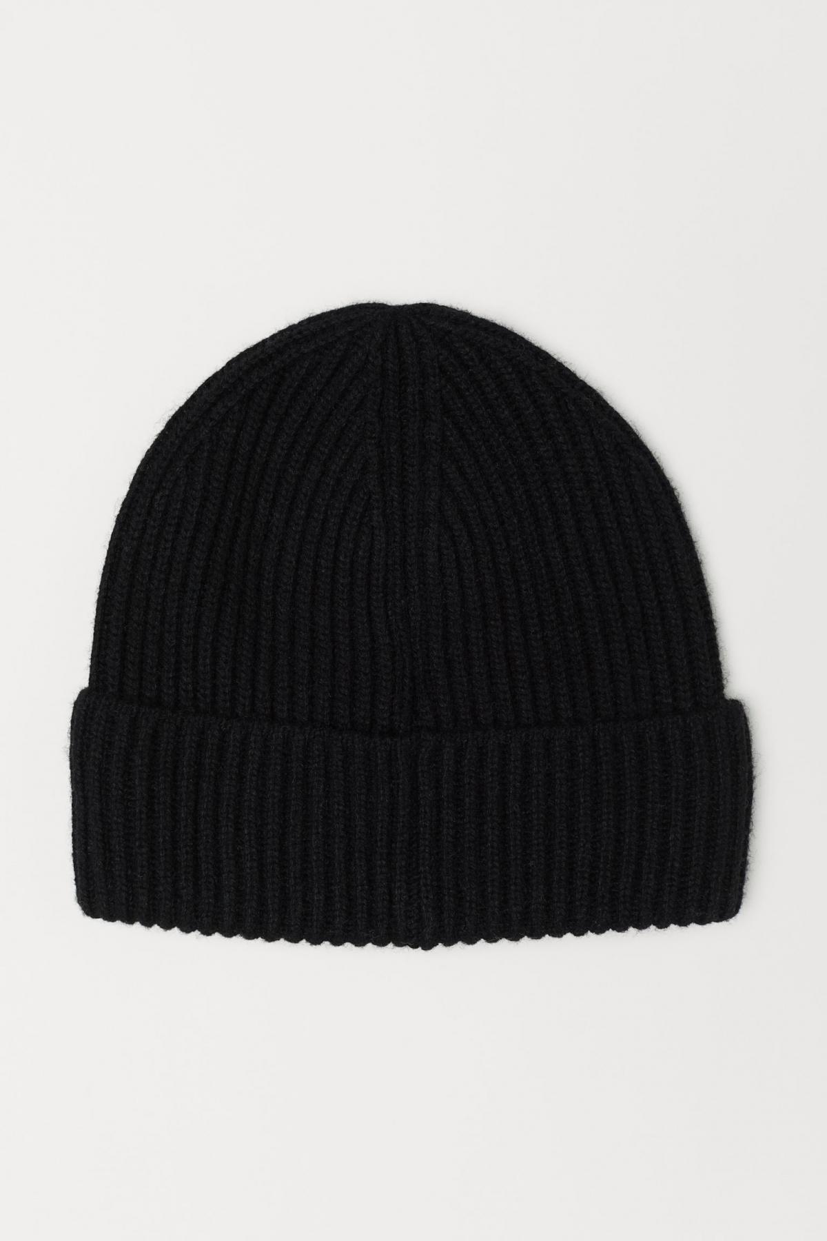 

Шапка H&M  Черная (5998-0390512001, Шапка H&M one size Черная (5998-0390512001)