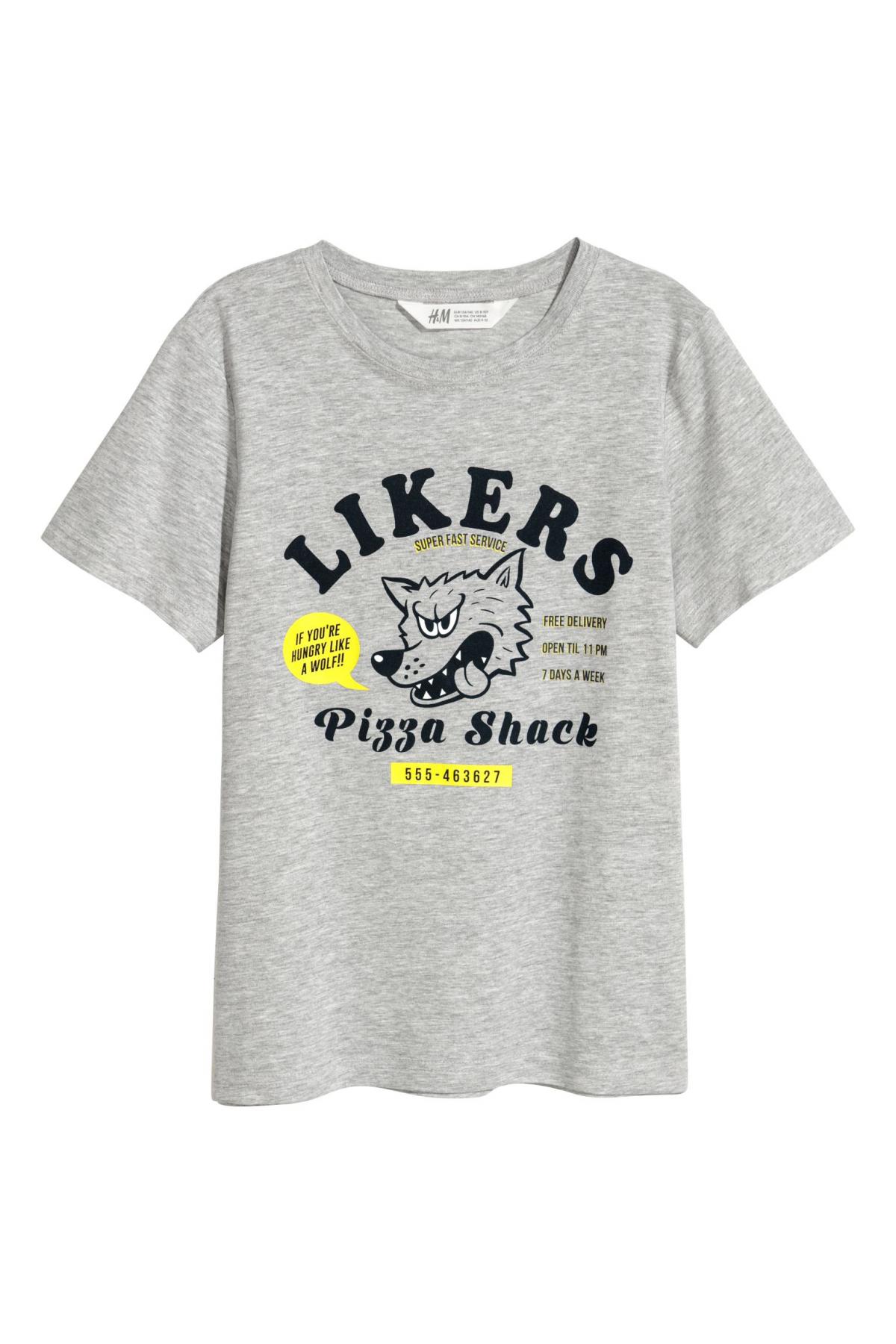 

Футболка H&M 170 (14+y) Серая (6010-0610822001)