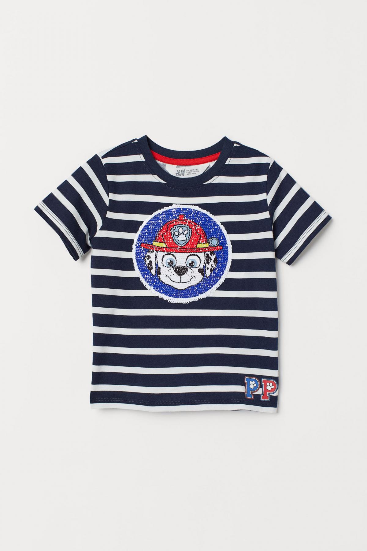 

Футболка H&M 134-140 (8-10y) Синяя (6067-0701916004)