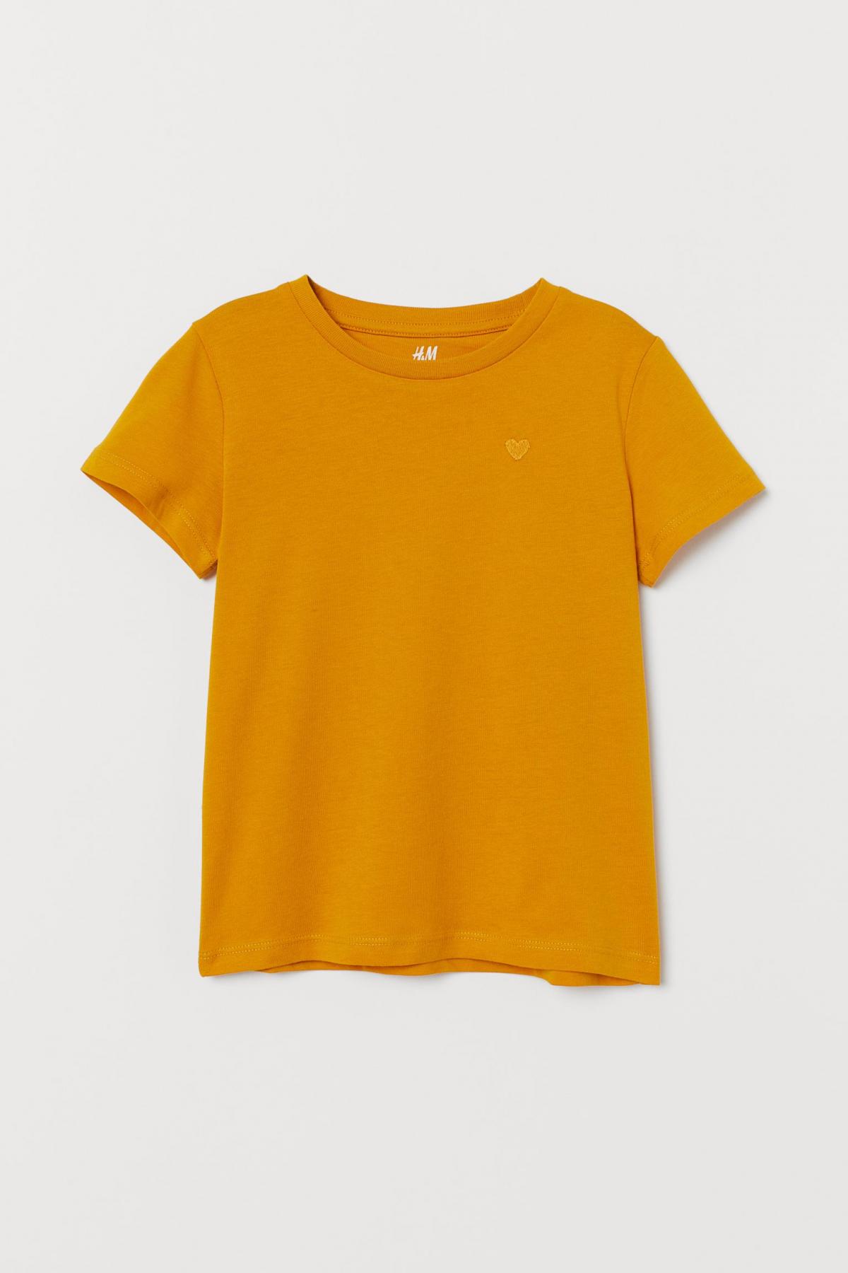 

Футболка H&M 110-116 (4-6y) Оранжевая (6052-0820016003)