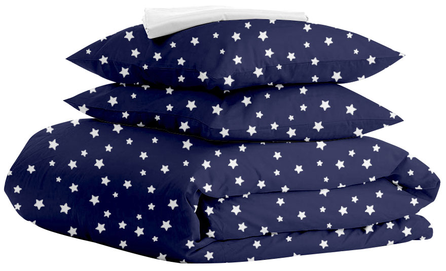 

Комплект постельного белья Cosas Starsfall Blue White 180х220