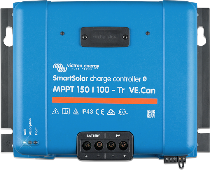 

Солнечный контроллер заряда Victron Energy SmartSolar MPPT 150/85-Tr VE.Can Bluetooth