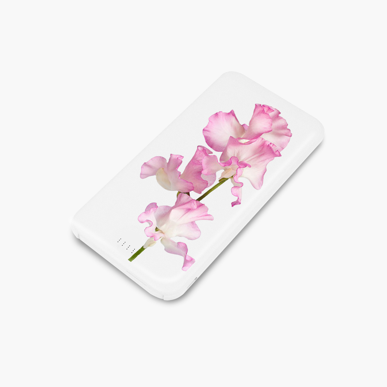 

УМБ 10000 mAh Ирис (Iris) повербанк (power bank) универсальная портативная батарея (25939-1823) Белая