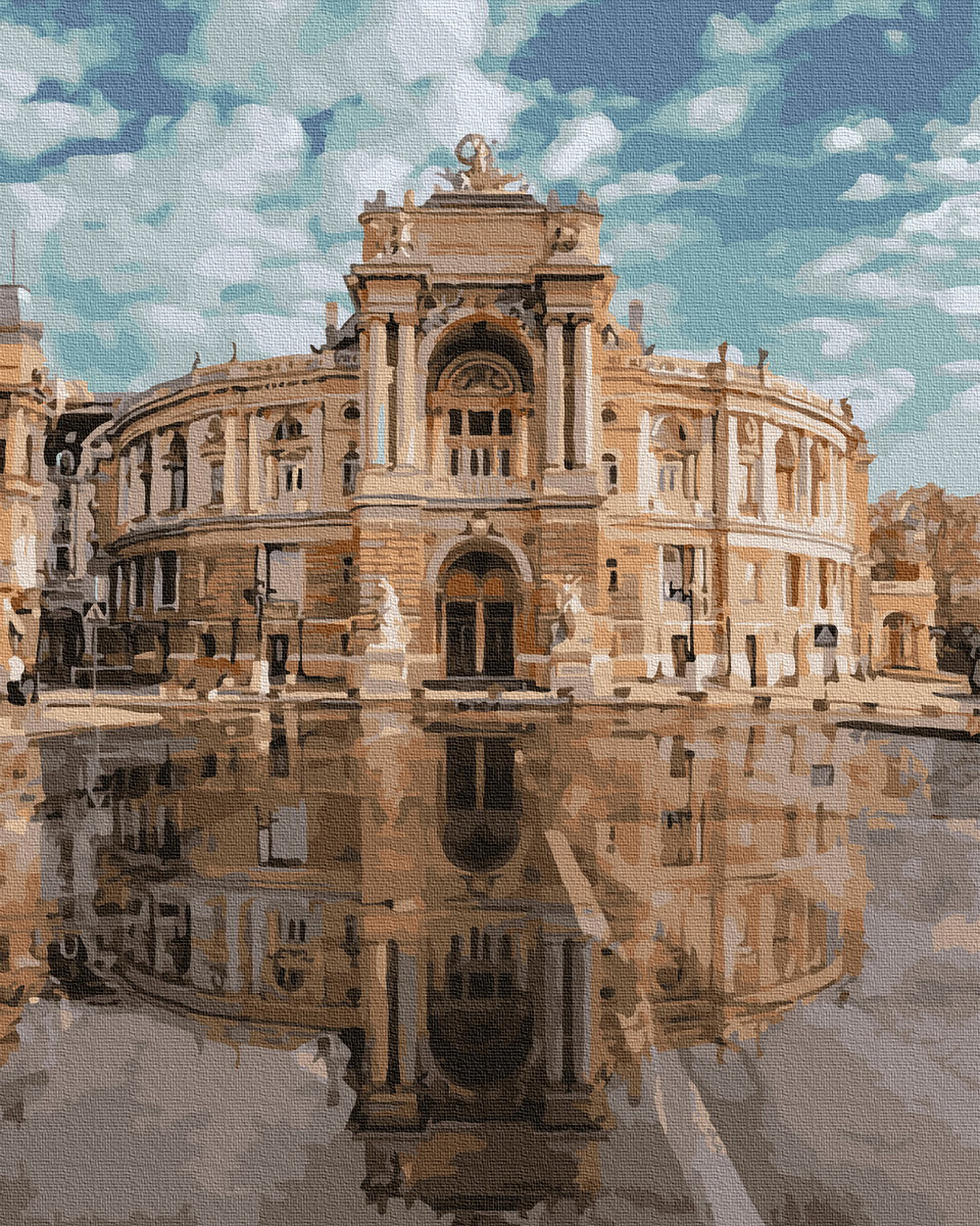

Картина по номерам в коробке Paintboy Одесский театр оперы и балета 40х50см (KGX39128 )