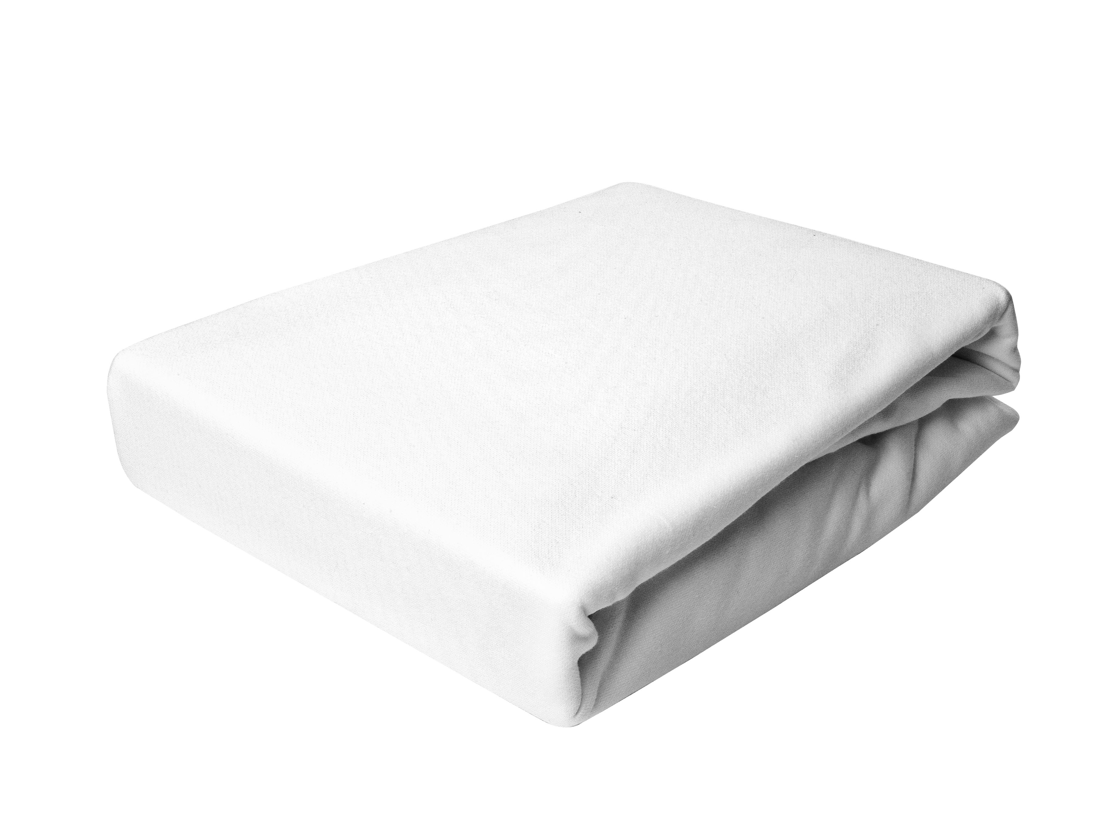 

Простыня Трикотажная На резинке NR 001D 200x220 см Darymex Белая