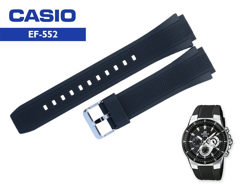 

Ремешки Casio G-Shock EF - 552 - 1AV Black Original