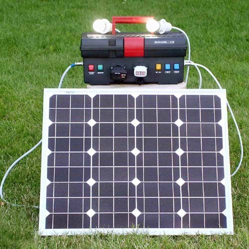 

Солнечная электростанция Solar-master туристическая S-50