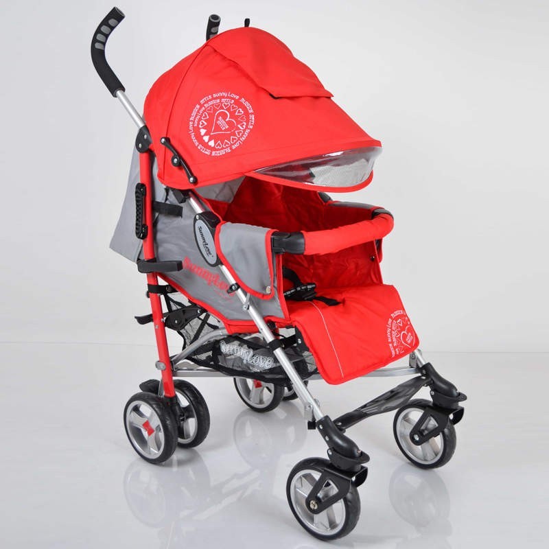 

Детская прогулочная коляска трость SunnyLove-SH629APB Red
