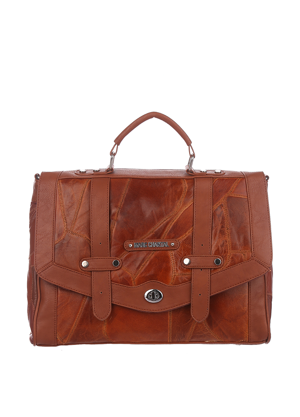 

Портфель Marc Chantal 35x26x12 см, рыжий