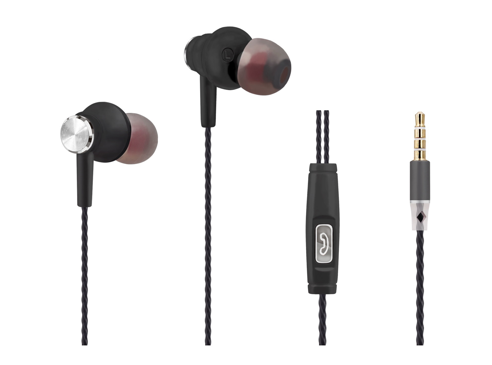 

Наушники WALKER H510 +mic black