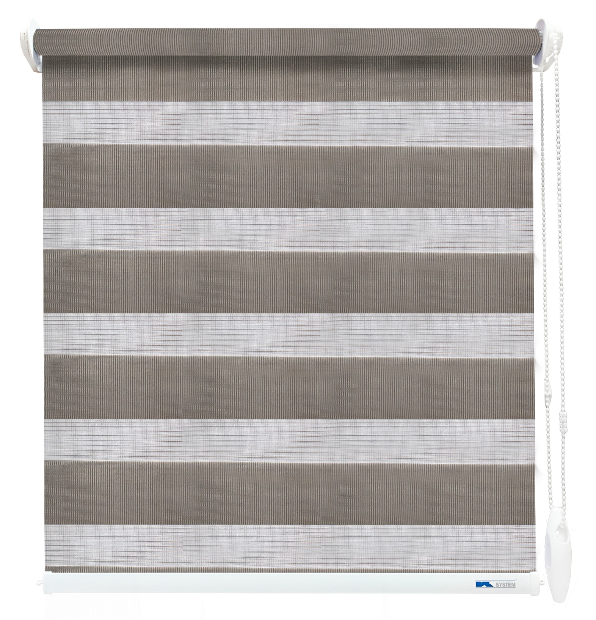 

Тканевая ролета KSYSTEM ВН02 (День-Ночь) 80x150 см Какао Minibesta 302340800150