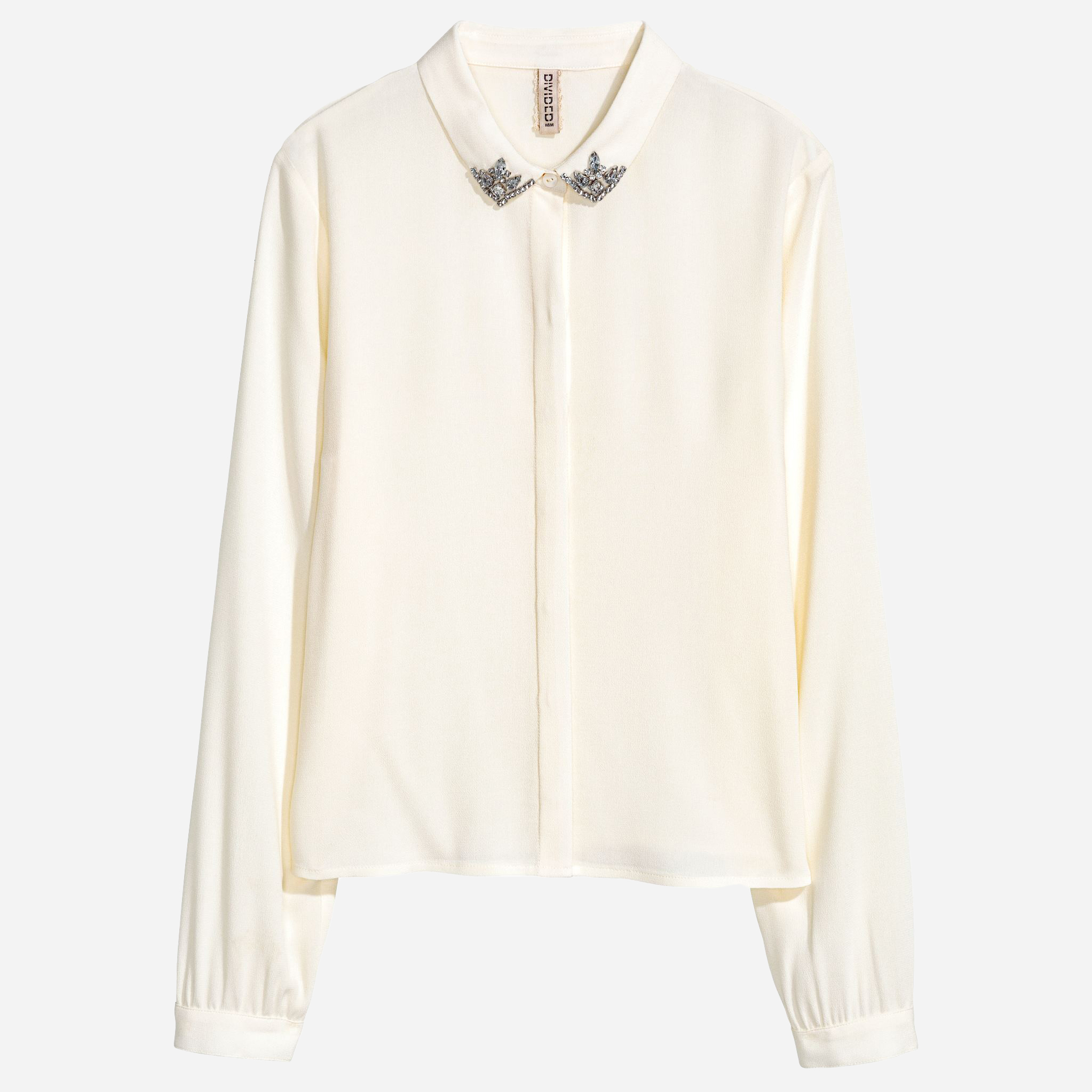 

Блузка H&M 406-5495016 44 Молочная