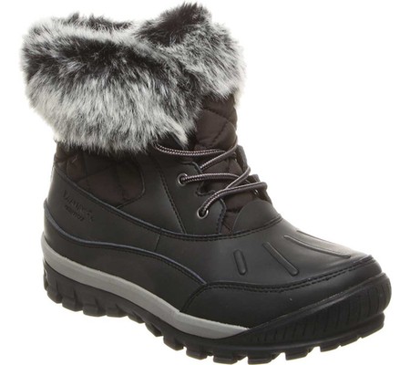 

Женские ботинки Bearpaw Becka Leather Boot Black/Grey Leather 37