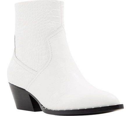 

Женские ботильоны ALDO Agroacia Ankle Bootie White Leather 36