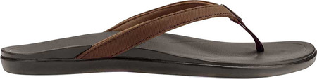 

Женские вьетнамки, сланцы OluKai Ho'opio Flip-Flop Dark Java Synthetic 36