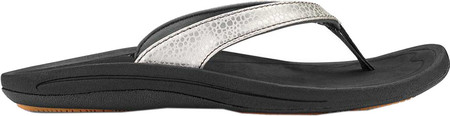 

Женские вьетнамки, сланцы OluKai Kulapa Kai Flip Flop Silver Synthetic 38