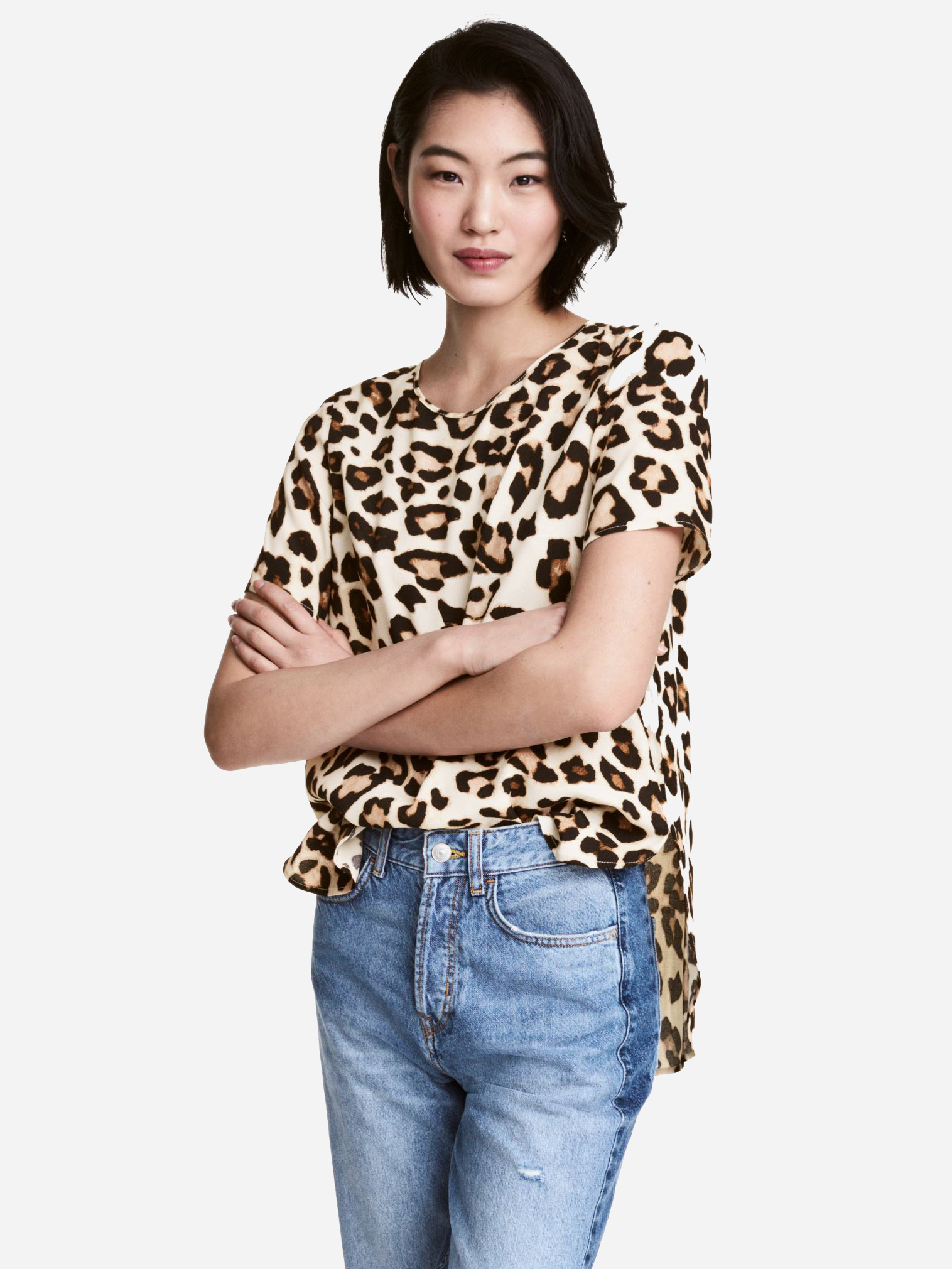 

Блузка H&M 01-0444261-5 34 Бежевая (СА2000001515396)