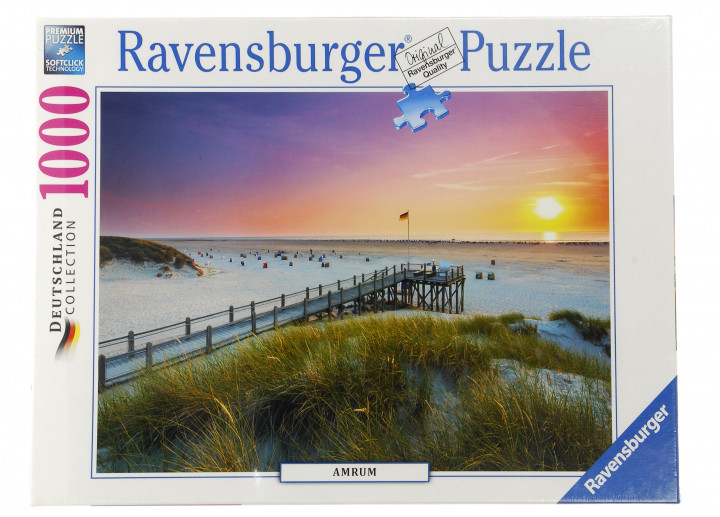 

Пазлы "Пляж" Ravensburger 1000 шт. Ravensburger разноцветный VE-10197