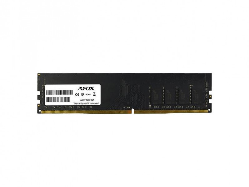 

Модуль памяти AFOX CL19 DDR4 4G 2666MHz (AFLD44FN1P) (F00245905)