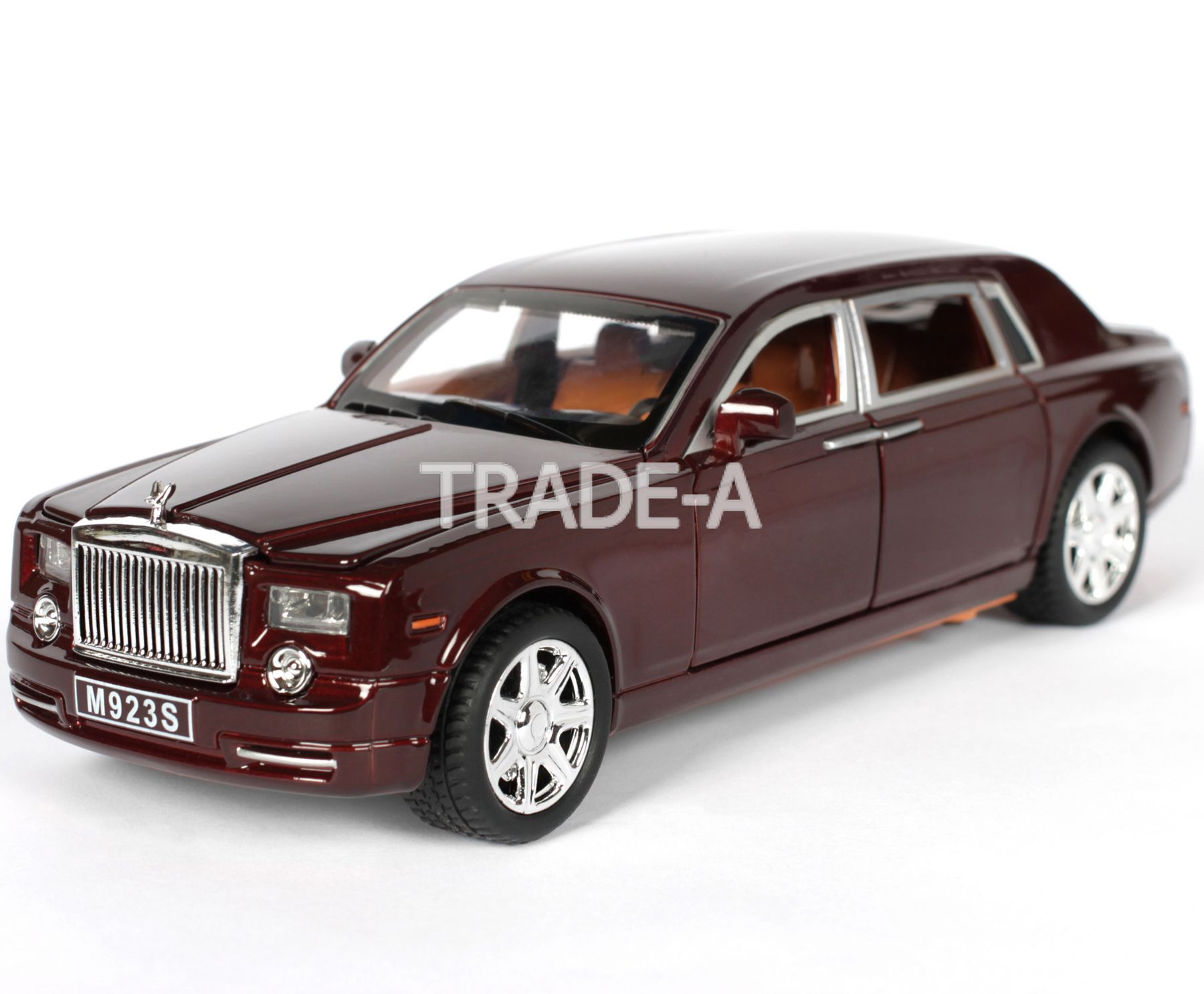 

Машинка Автопром 7687 Rolls Royce Phantom 1:29 темно-красный