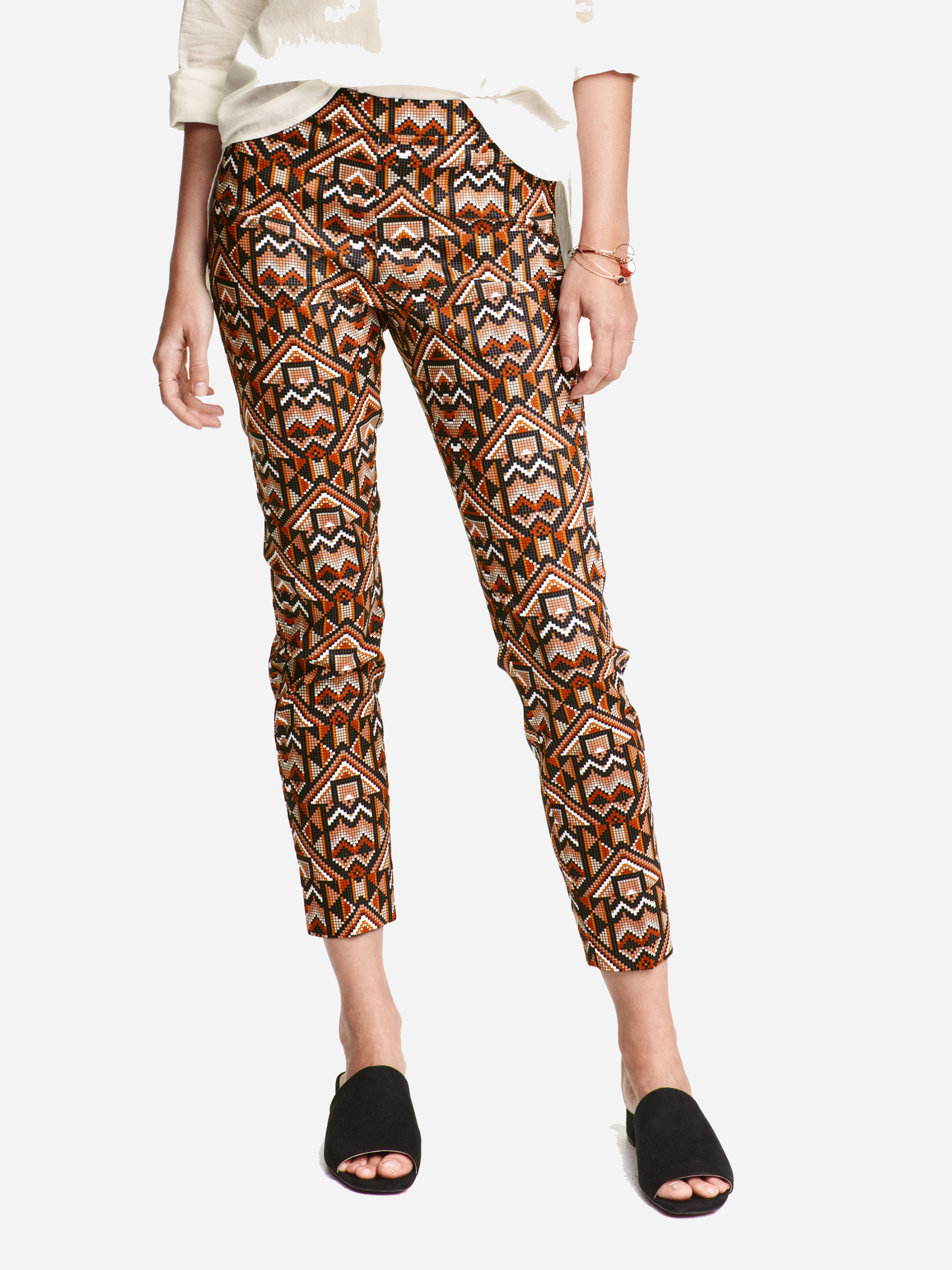 

Брюки H&M 01-0374072-3 38 Разноцветные (СА2000001846377)