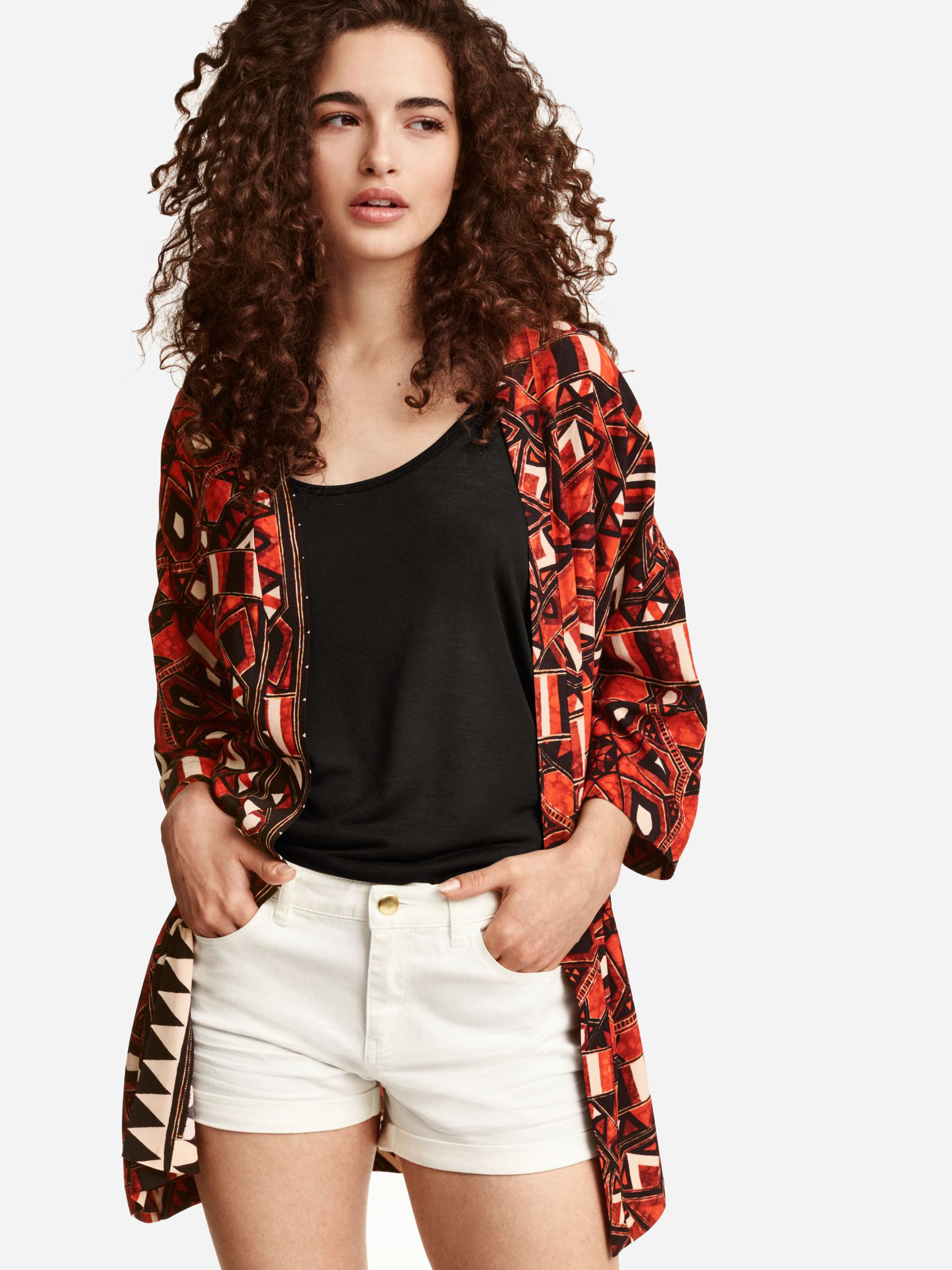 

Кардиган H&M 0398324-3 XS Красный (СА2000001452455)
