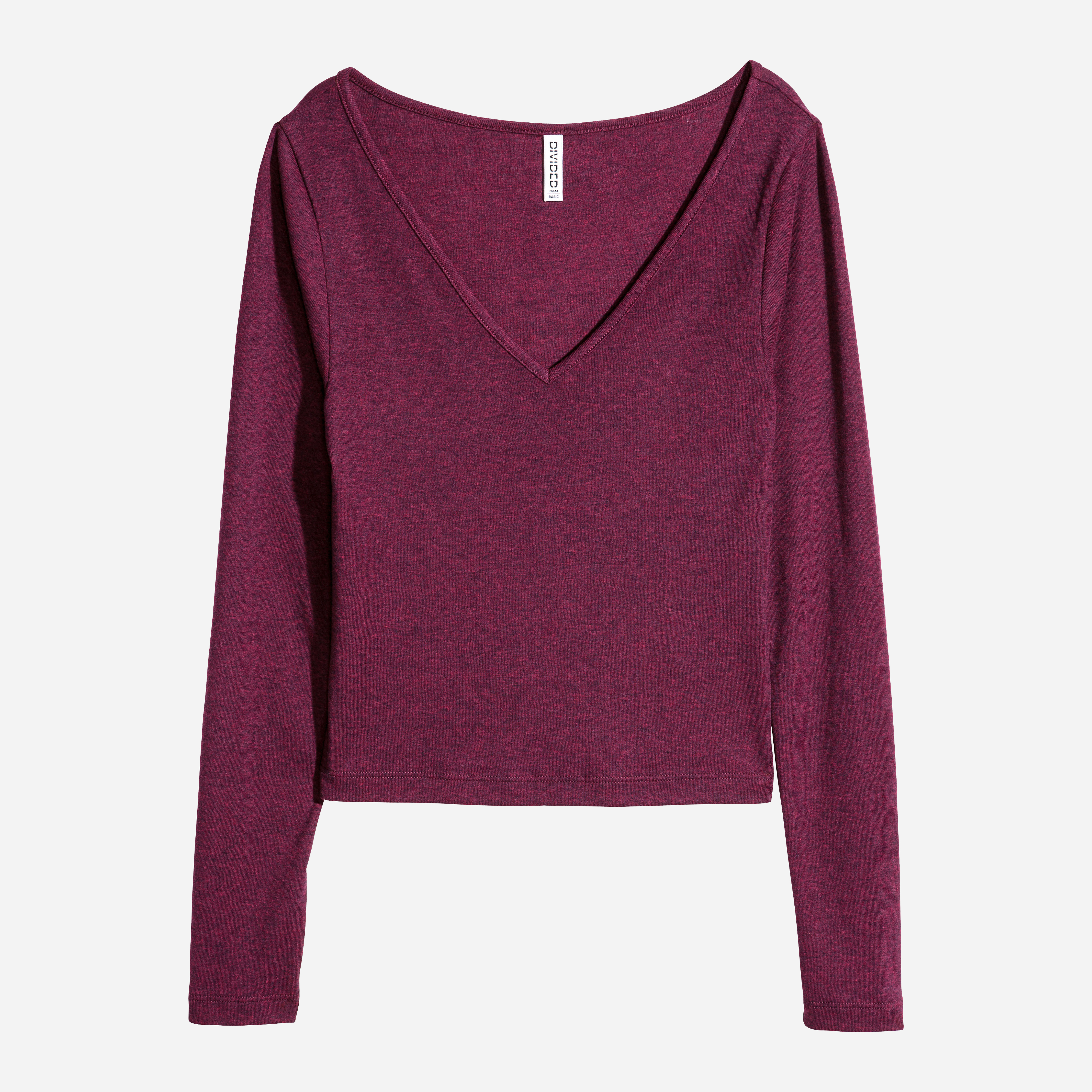 

Пуловер H&M 0427623-4 M Бордовый (СА2000001438459)