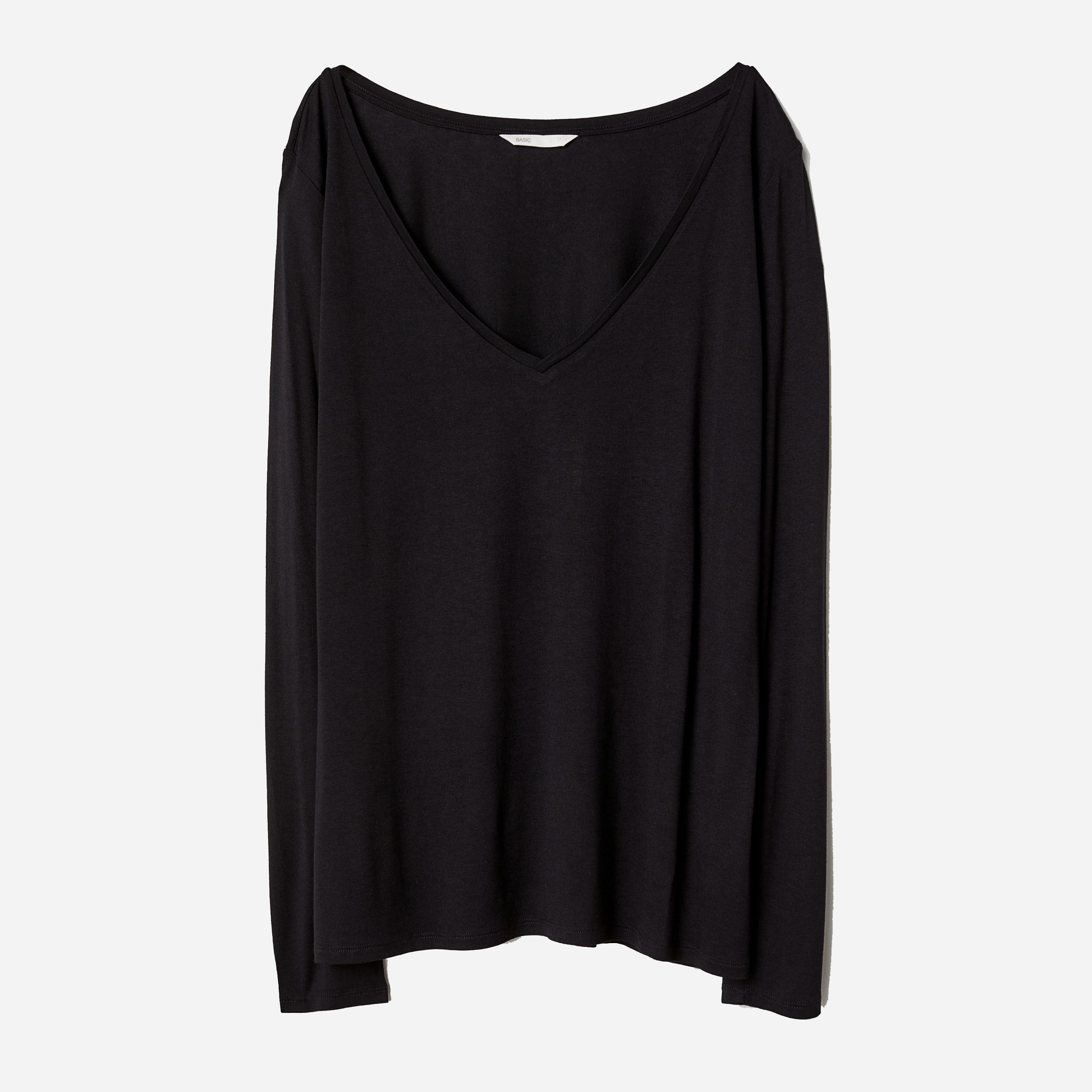

Пуловер H&M 0672598-9 S Черный (СА2000001424667)