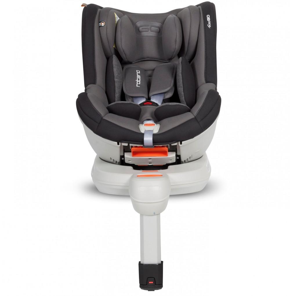 

Поворотное 360 автокресло группы 0 + (0-13 кг) и I (9-18 кг) isofix с регулировкой наклона спинки EasyGo Rotario titanium, графит (8383)