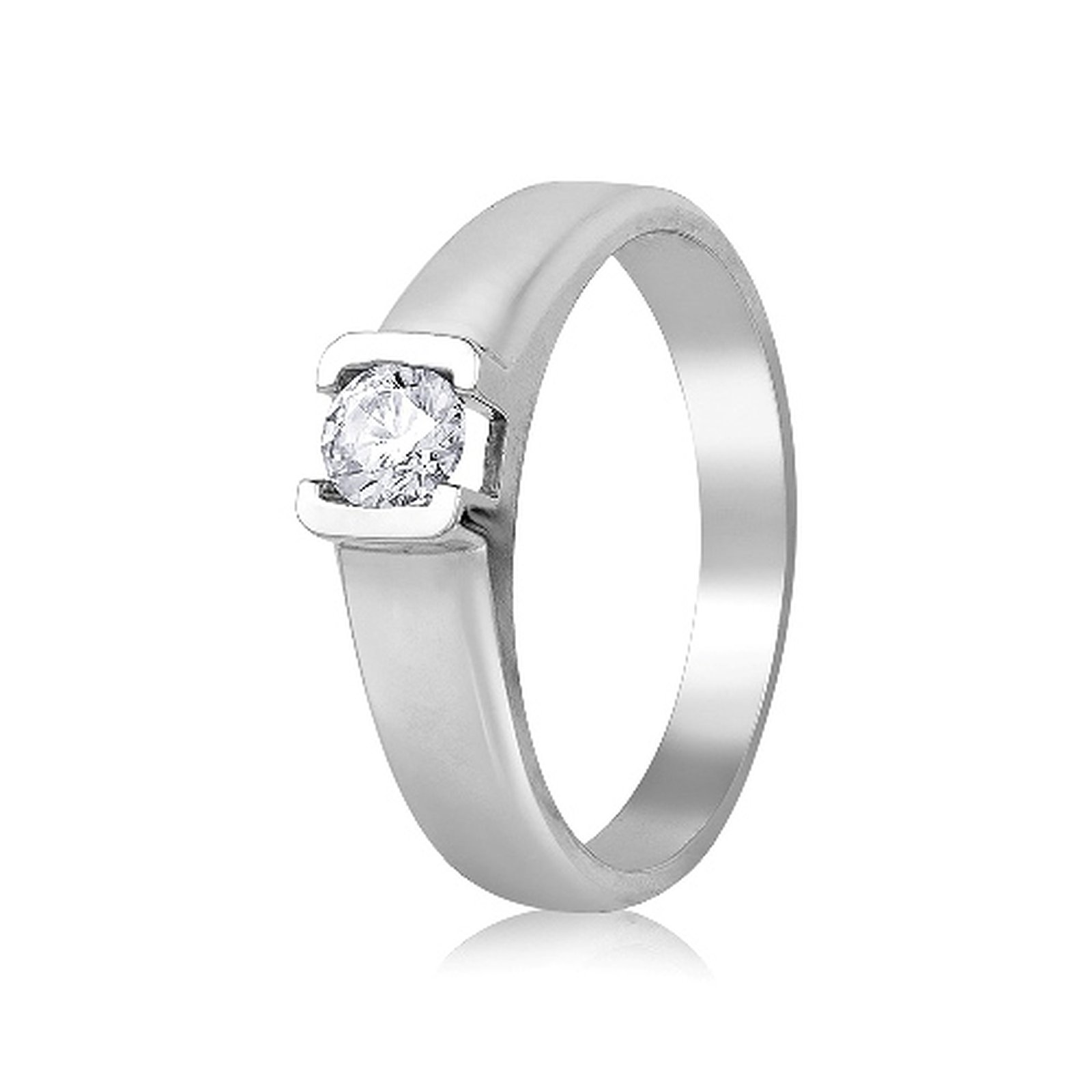

Кольцо из белого золота с Swarovski 298499, размер 17.5