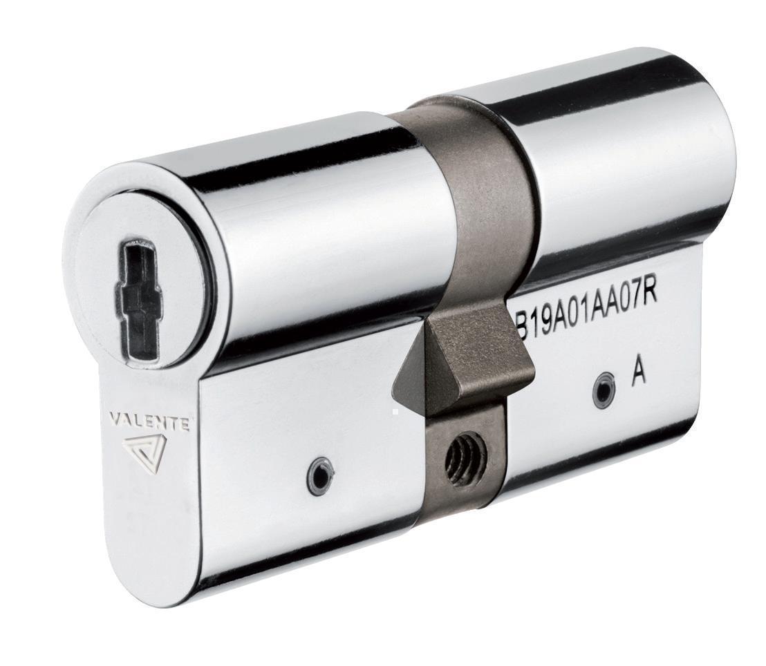 

Цилиндр VALENTE ExtraSafe: 50-50, 5 key