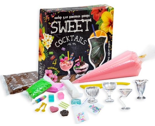 

Набор для детского декора Strateg "Sweet Cocktails" (Т476)