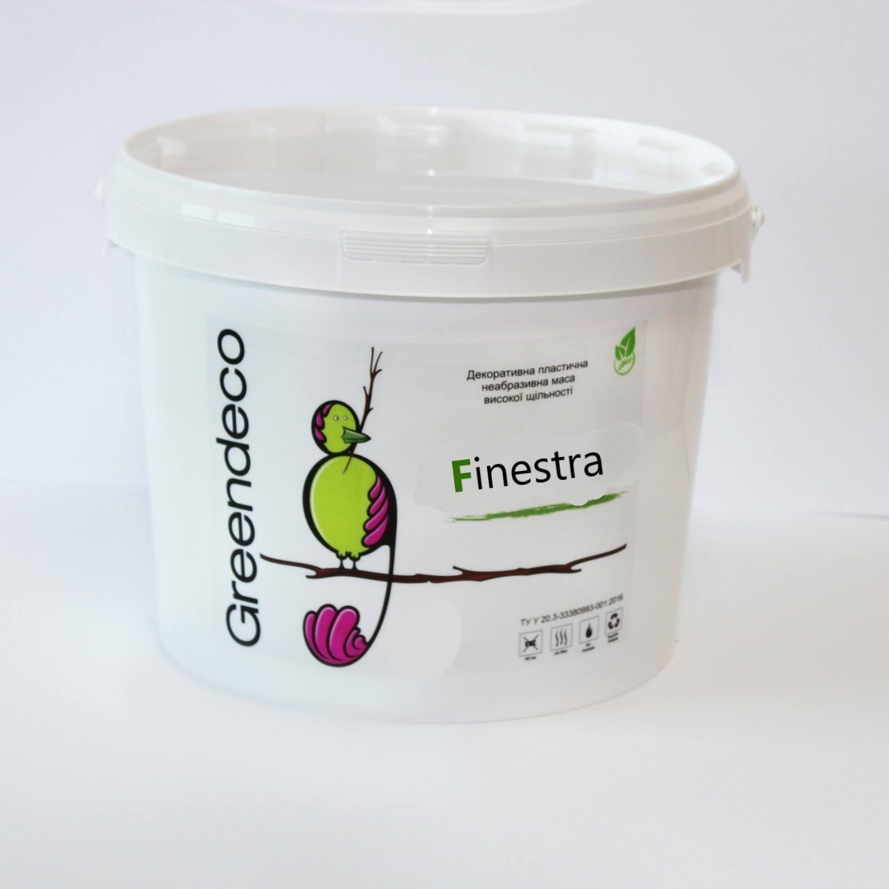 

Декоративное покрытие Greendeco Finestra 4 кг