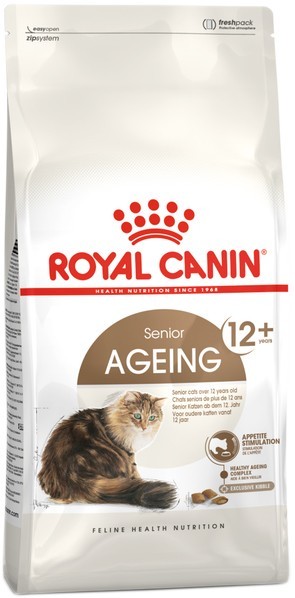 

Сухой корм для зрелых котов Royal Canin Ageing +12 2 кг (3182550786218)
