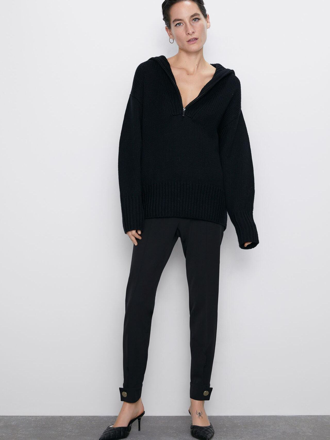 

Брюки Zara 8097/610/800-AAAD XS Черные